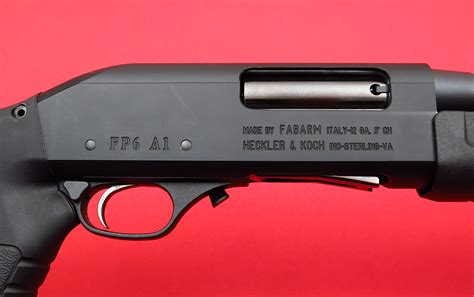 Heckler And Koch Fabarm Model Fp6 A112 Ga Tactical Shotgun Pistol