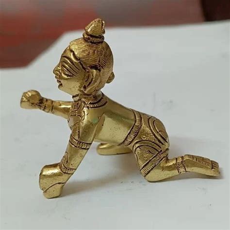 Brass Laddu Gopal Statue Home At Rs Piece In Aligarh Id