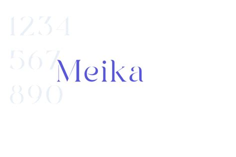 Meika Font Free [Download Now]