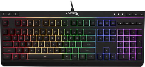 Hyperx Alloy Core Rgb Membrane Gaming Keyboard Amazon Au