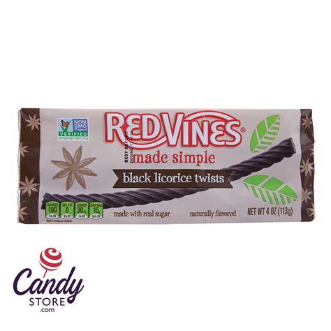 Red Vines Black Licorice Twists Made Simple 12ct