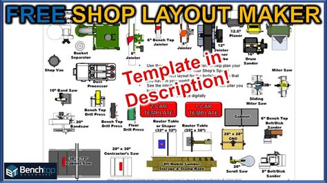 Woodworking Shop Layout Tool Demonstration Ep 77 Youtube