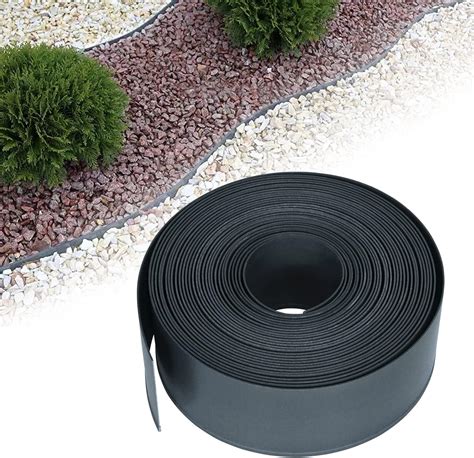 Replast Kunststoff Rasenkante 25m Lawn Edging Garten 125mm 4mm