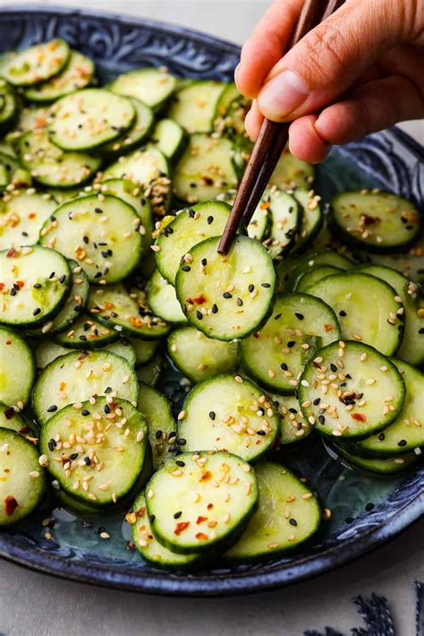 Asian Cucumber Salad Recipe The Recipe Critic