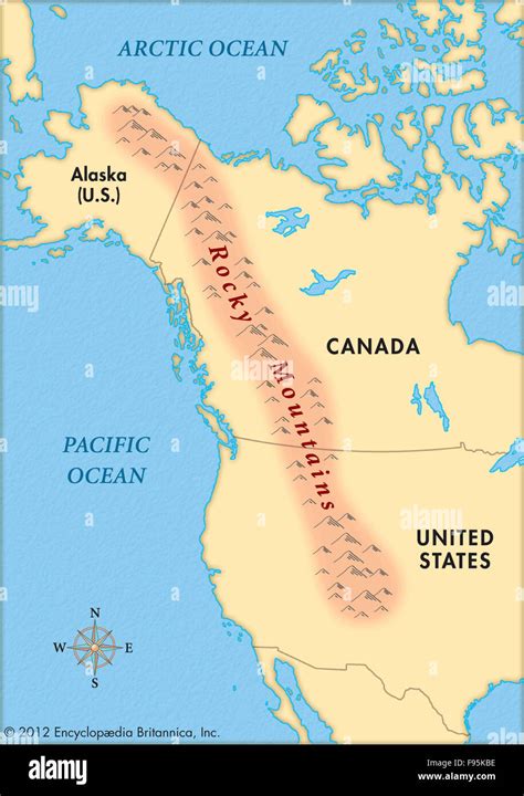 United States Map Rocky Mountains – Interactive Map