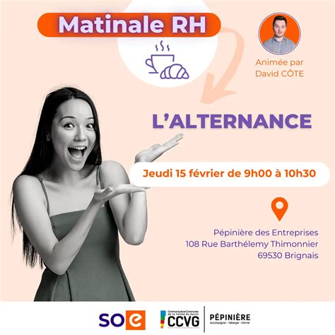 Matinale RH Recruter En Alternance CCVG