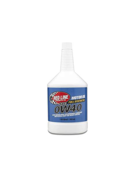 REDLINE FULL SYNTHETIC MOTOR OIL 0W-40