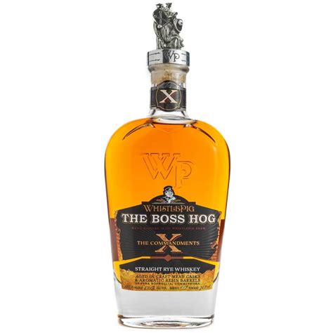 Whistlepig The Boss Hog X The Commandments Release Details