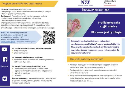 Roda Z Profilaktyk Rak Szyjki Macicy Kluczowa Jest Cytologia