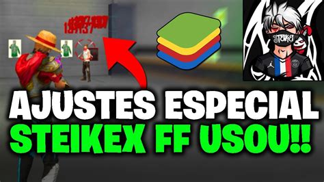 O Ajustes Do Steikex Ff Melhor Que Ffh4x Regedit Settings Msi 4 240