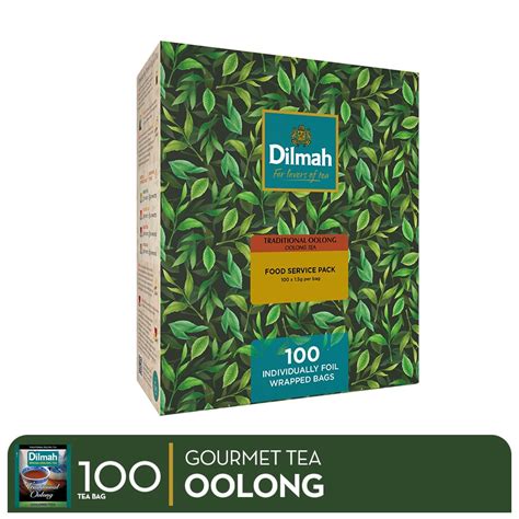 Dilmah Traditional Oolong Envelopes 100s Teh Celup DRISHOP