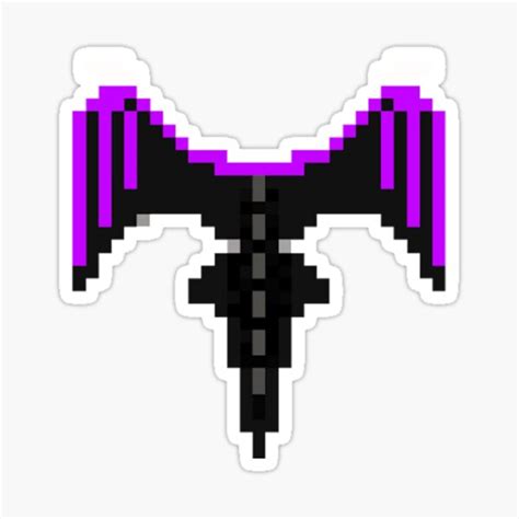 Minecraft Dragon Wings Sticker For Sale By Jamcayt Redbubble