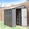 Amazon Veikou X Outdoor Storage Shed Lean To Shed Kit With