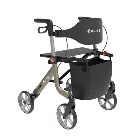 Aspire Vogue Lightweight Walker - 2 Seat Walker - Medimart Online Store