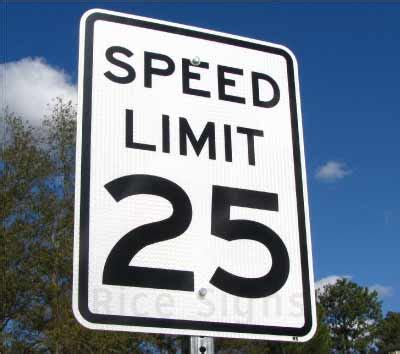 Speed Limit Signs (R1-2) | Offical MUTCD Reflective Speed Limit Sign