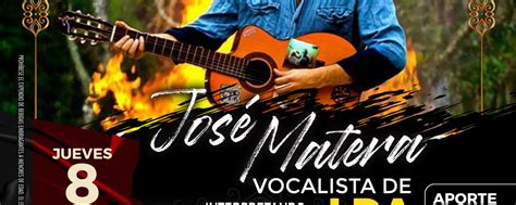 José Matera en vivo Vocalista LDA Jueves 8 de Julio El Faro