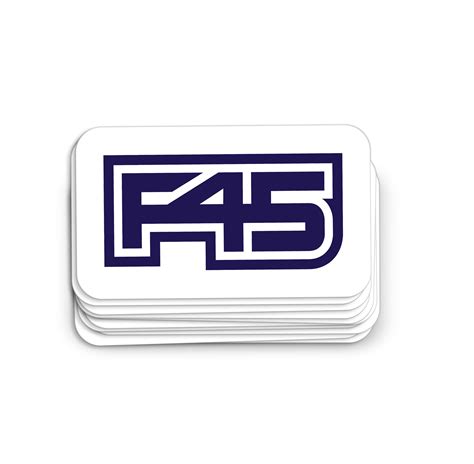 Sticker – Basic logo - F45 Retail - Concept Partners