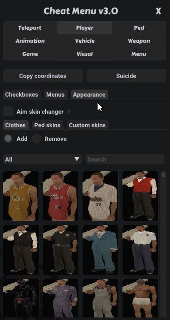GitHub - user-grinch/Cheat-Menu: A mod menu for Grand Theft Auto III ...