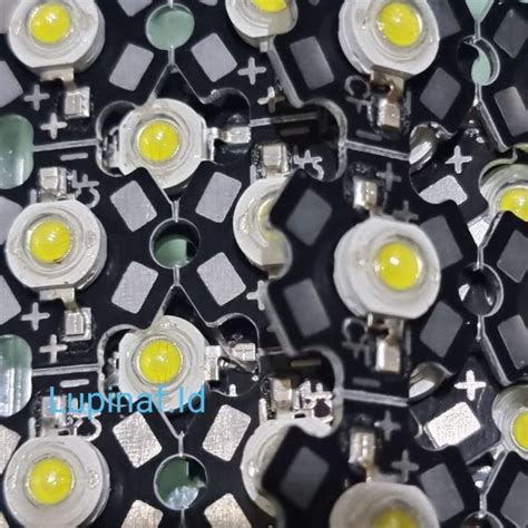 Jual HPL 5 WATT HIGH POWER LED PCB PENDINGIN 5W WARNA PUTIH