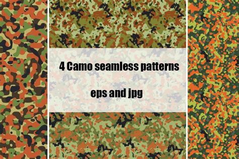 Flecktarn style camouflage pattern