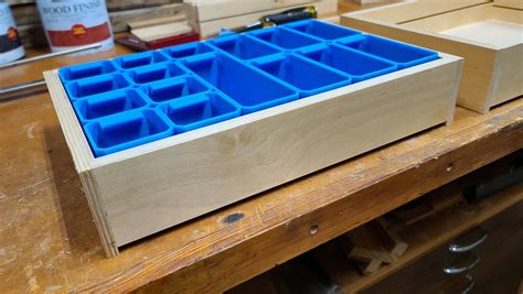 Prototype Lego Organizing Trays W 3D Printed Containers Flickr