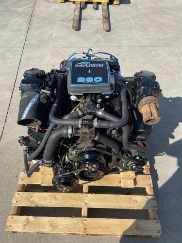 87 Mercury Marine Mercruiser 5 7 L 350 260 Hp Inboard Boat Engine Motor Ccw Ebay