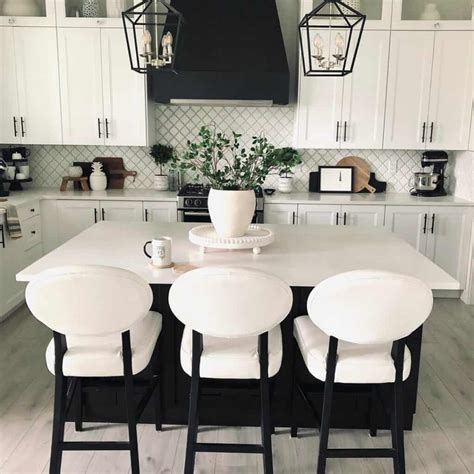 Enchanting Black And White Farmhouse Kitchen Soul Lane