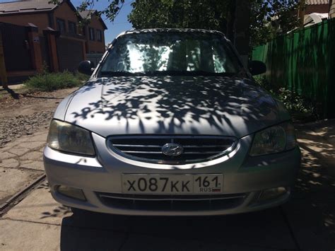 Замена решетки радиатора акцент — Hyundai Accent (2G), 1,5 л, 2007 года ...