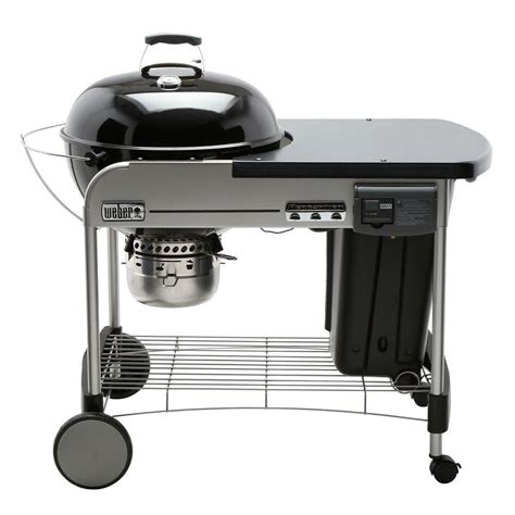 Weber Performer Deluxe 22 Inch Charcoal Bbq In Black With Steel Cart