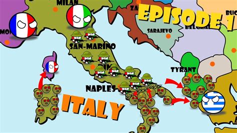 Zombies In Europe Italy Rome Countryballs Episodes Youtube