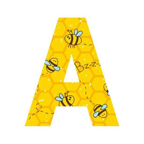 Bulletin Board Letters Bee Theme Classful