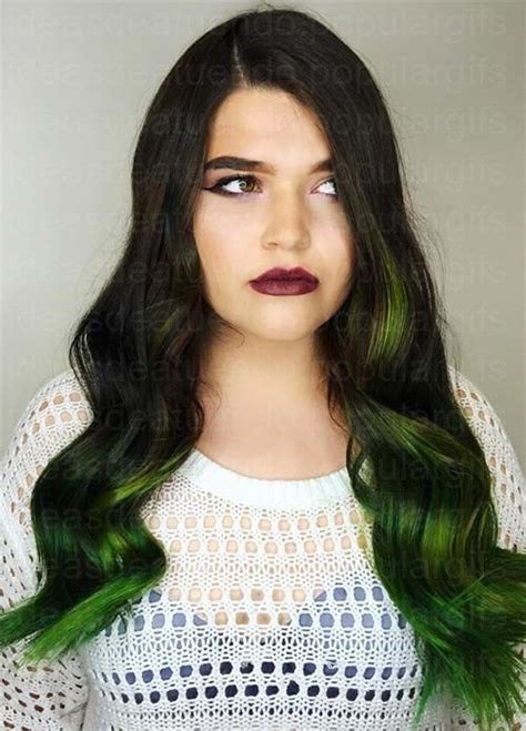 27 Ideas Para El Cabello Verde Cabello Verde Pelo Verde Color De