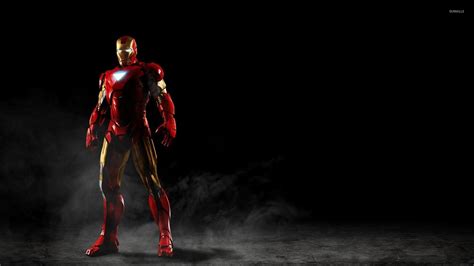 Iron Man Standing In The Smoke Wallpaper Movie Wallpapers 53426