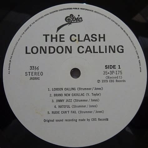 17108117 帯付 2LP ほぼ美盤The Clash ザクラッシュ London Calling ロンドンコーリング 品牌