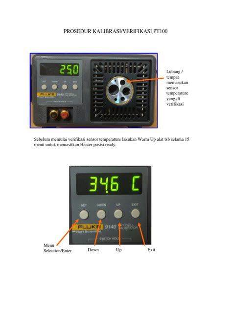 PDF Cara Verifikasi Sensor Temperature PT100 Pdf DOKUMEN TIPS