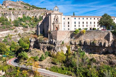 Parador Nacional Of Cuenca In Castille La Mancha Spain Stock Photo