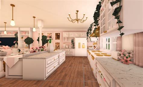 Bloxburg Coquette Pink Kitchen Design Your Dream House Simple