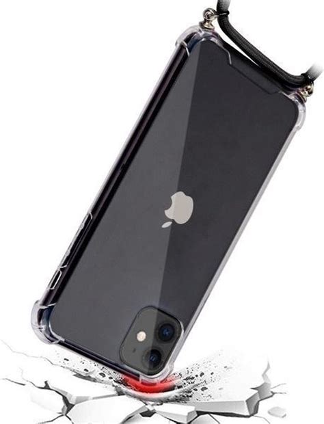 Shieldcase Shock Hoesje Met Zwart Koord Geschikt Voor Apple Iphone