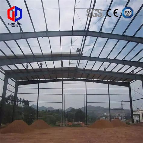 Prefabricated Light Steel Structure China Metal Storage Sheds Prefab