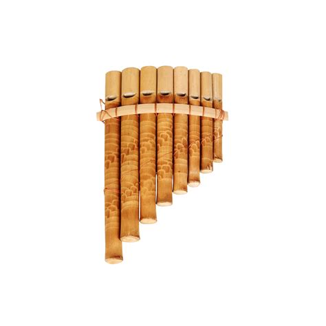 8 Notes Bamboo Panpipes - Handcrafted for Authentic Sound