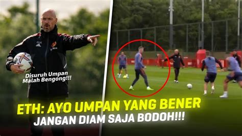 BARU GABUNG UDAH KENA AMUKInilah Reaksi Ten Hag Saat Pemain Senior MU