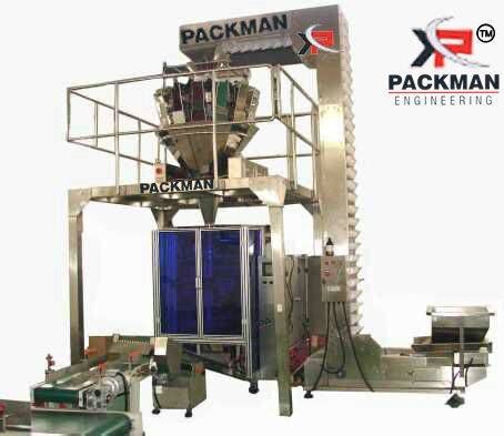 Automatic Namkeen Pouch Packing Machine Manufacturer Packman Engineering