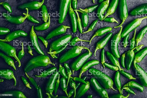 Green Jalapeno Peppers Stock Photo Download Image Now Above