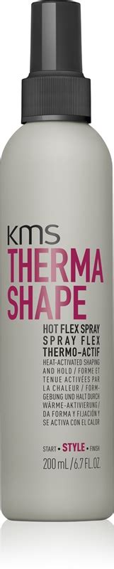 KMS Thermashape Hot Flex Spray spray cheveux pour protéger les cheveux contre la chaleur notino fr