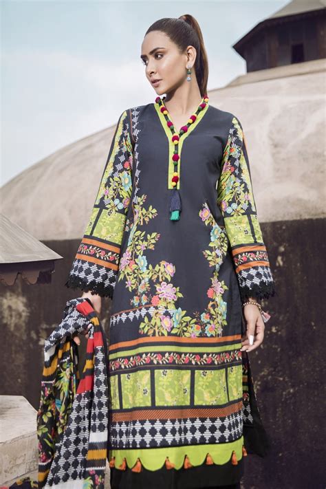 Ethnic By Outfitters Stylish Winter Shirts Dresses Designs Collection 2018 2019 9