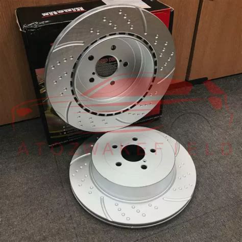 Pour Subaru Impreza Wrx Sti Arri Re Disque Frein Rainur Alv Ol Brembo