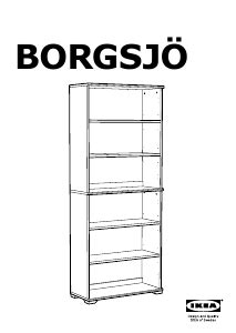 Manual De Uso Ikea Borgsjo Librer A