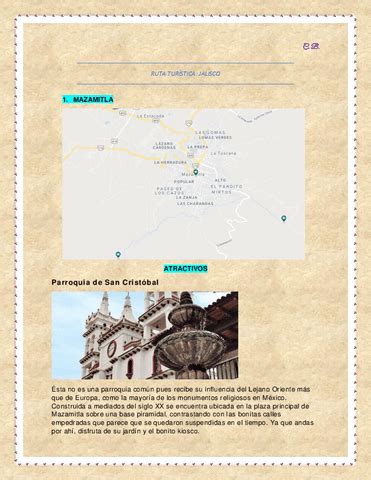 RUTA TURISTICA JALISCO Pdf