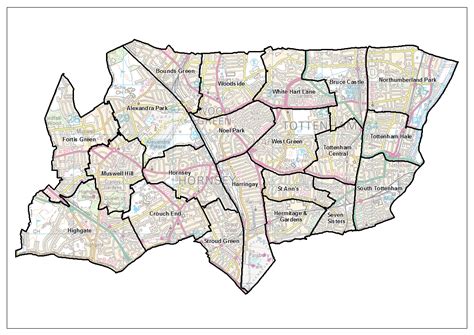 Haringey New Ward Map Final Version Crouch End Neighbourhood Forum