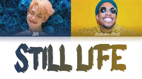 CC해석 BTS RM 방탄소년단 알엠 Still Life with Anderson Paak Color